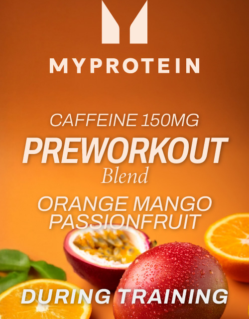 MyProtein Pre-workout Blend Orange Mango Passion
