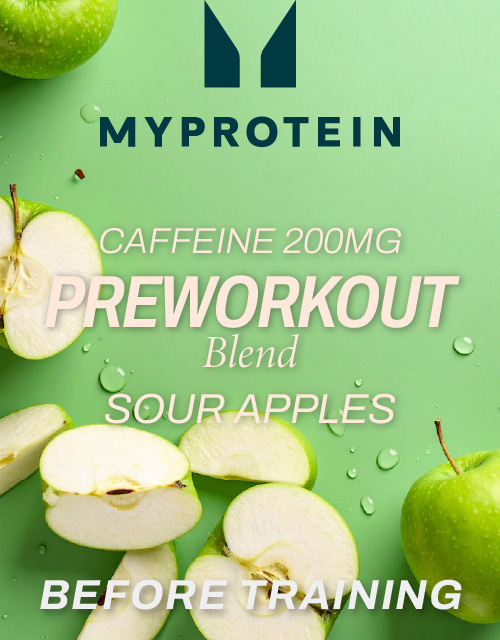 MyProtein Pre-workout Sour Apples