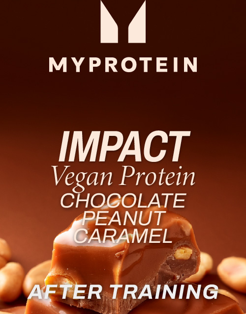 MyProtein Impact Vegan Protein Chocolate peanut caramel