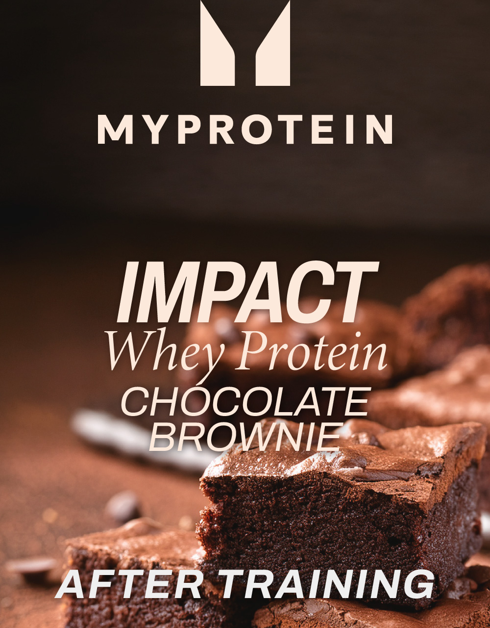 MyProtein Impact Whey Protein Chocolate Brownie