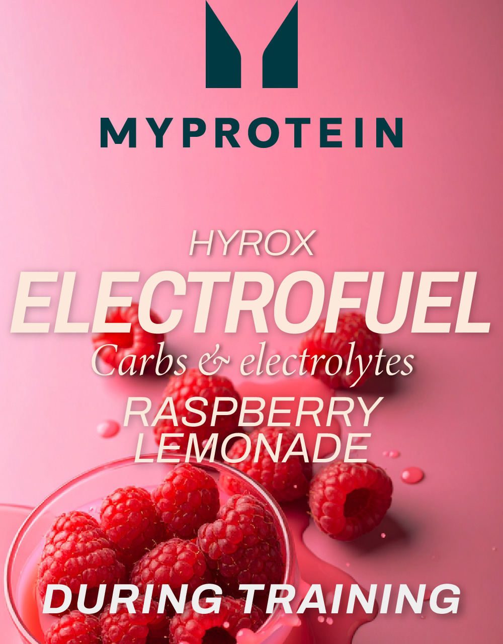 MyProtein Electrofuel Raspberry lemonade