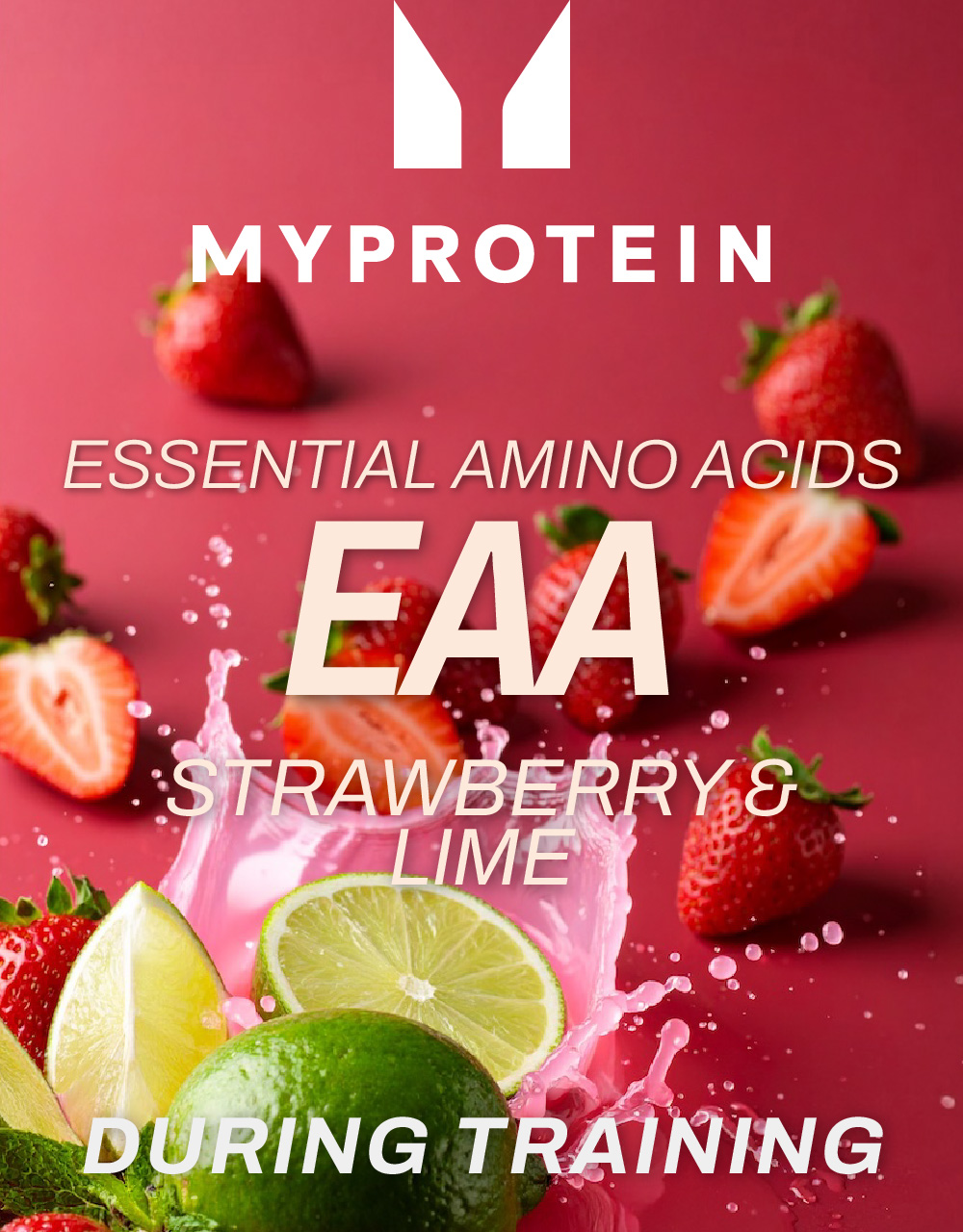 MyProtein Impact EAA Strawberry and lime
