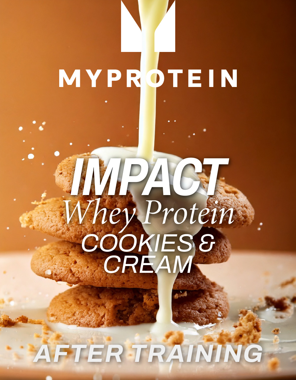 MyProtein Impact Whey Protein Cookies and cream
